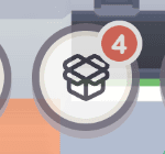 Opening a collectible cache in Figureland